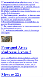 Mobile Screenshot of manifeste.attac.org