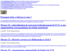 Tablet Screenshot of manifeste.attac.org