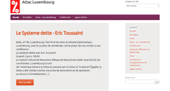 Desktop Screenshot of luxembourg.attac.org