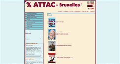 Desktop Screenshot of bxl.attac.be