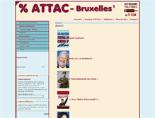 Tablet Screenshot of bxl.attac.be