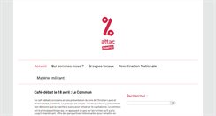 Desktop Screenshot of campus.attac.org